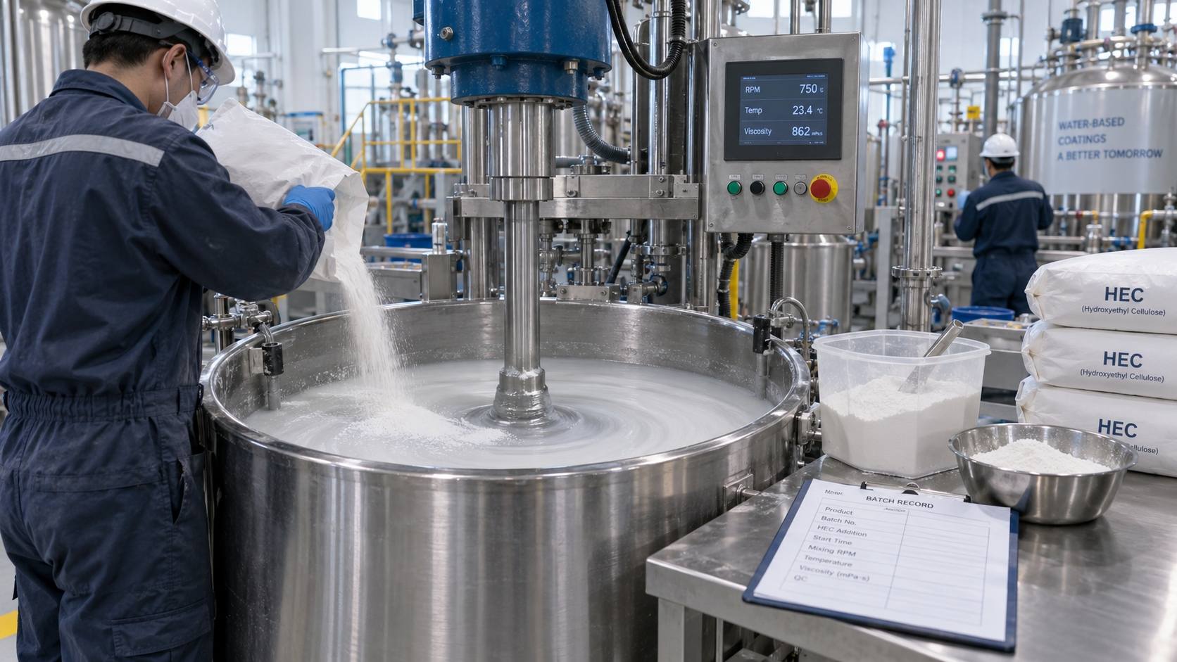 HEC in Paints and Coatings | Rheology Control, Sag Resistance & Grade Selection