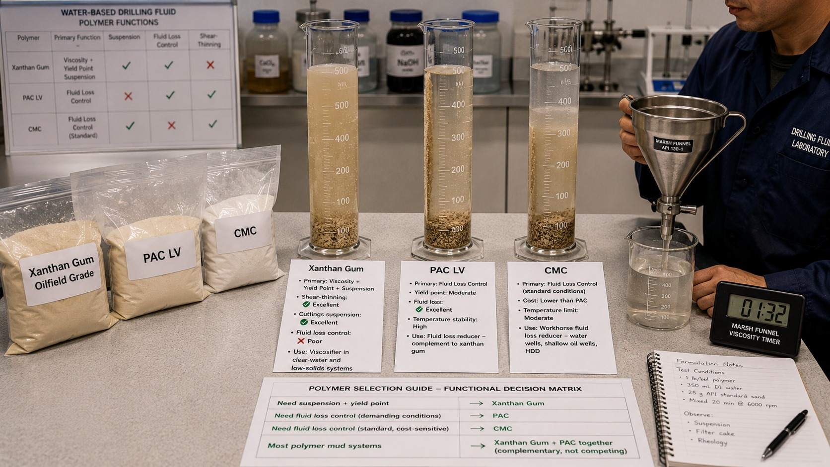 Xanthan Gum in Drilling Fluids: How It Works, Grades, and When to Use It